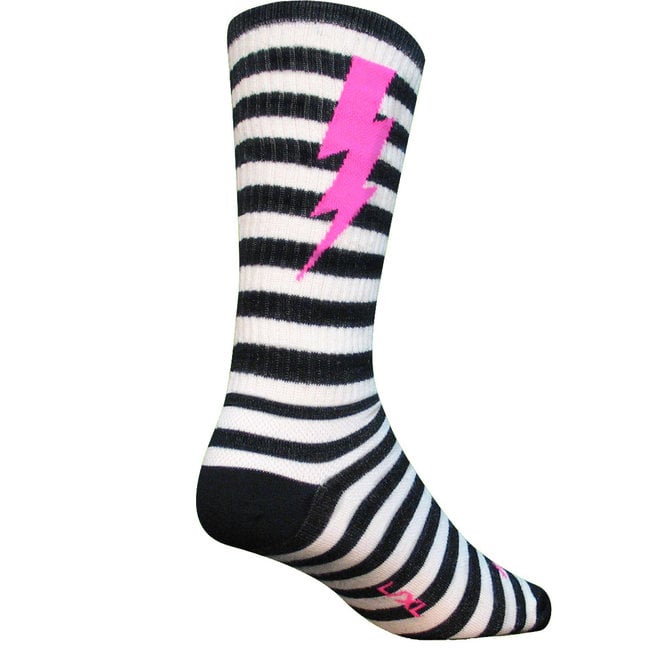 SockGuy Crew 6 Inch Wool Socks - Lightning