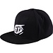 Troy Lee Designs Troy Lee Designs YTH  Flat Bill Snapback Cropped Black