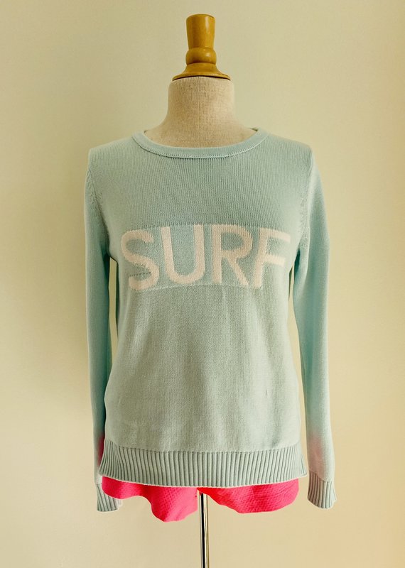 pink pineapple surf sweater