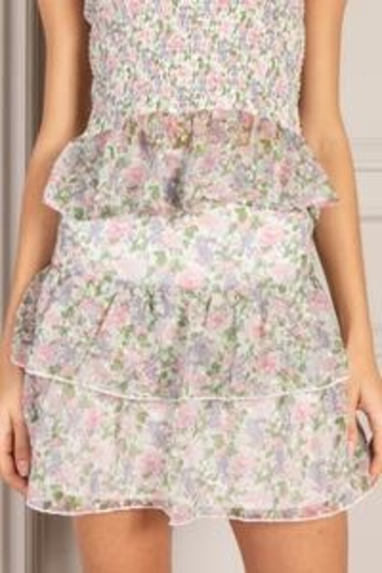 Corrine Ruffle mini skirt