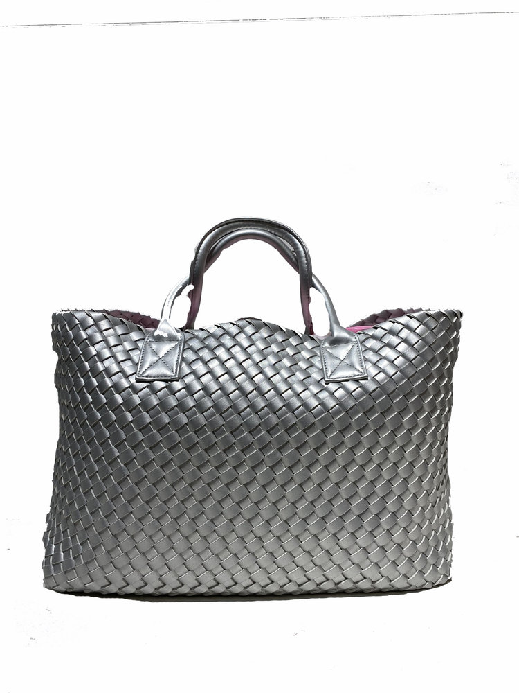 PREPPY GIRL Market bag Silver