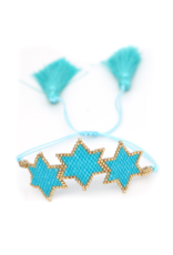 CB Designs Blue Star Bracelet