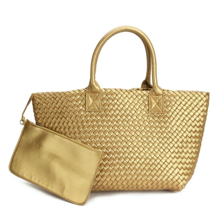 PREPPY GIRL Market bag Gold