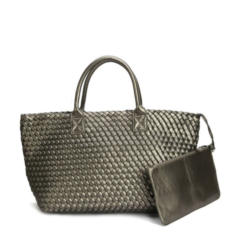 PREPPY GIRL Market bag Silver Grey