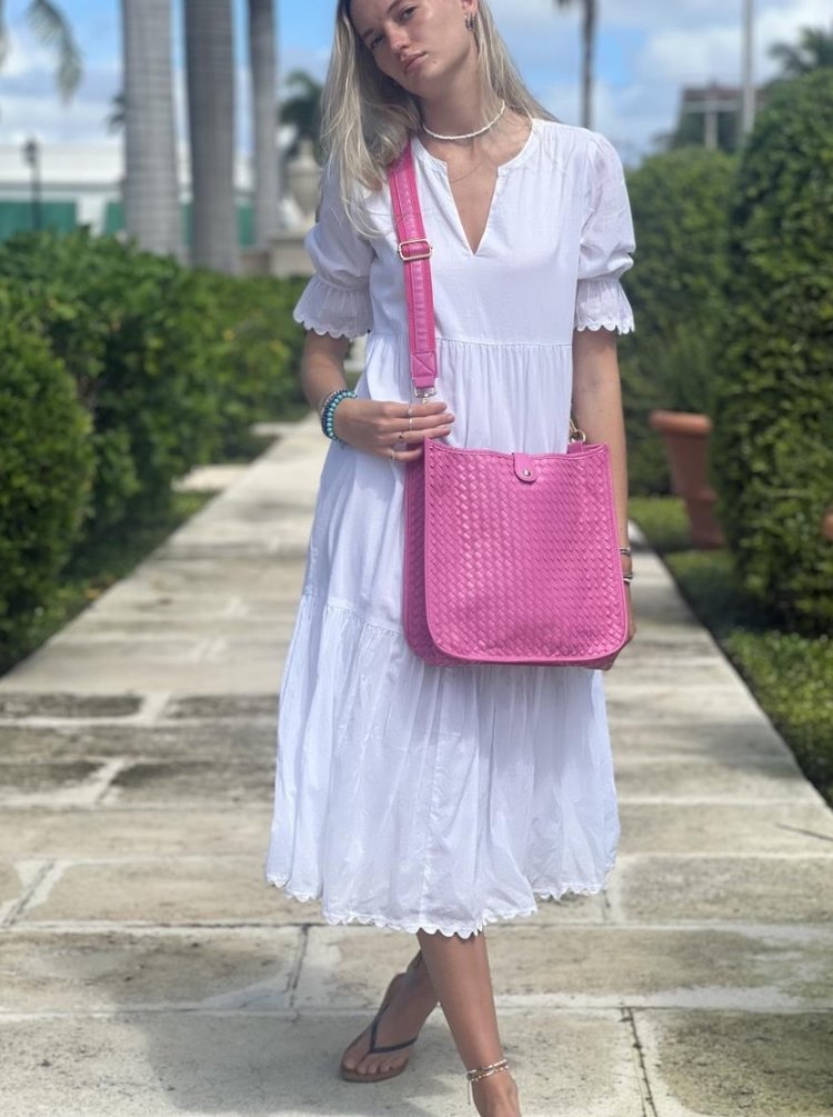 PREPPY GIRL Crossbody bag hot pink