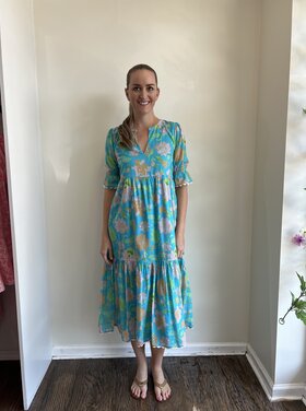 PREPPY GIRL Whitney Midi dress