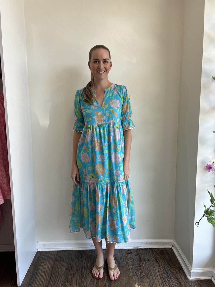 PREPPY GIRL Whitney Midi dress