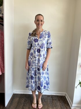 PREPPY GIRL Whitney Midi dress