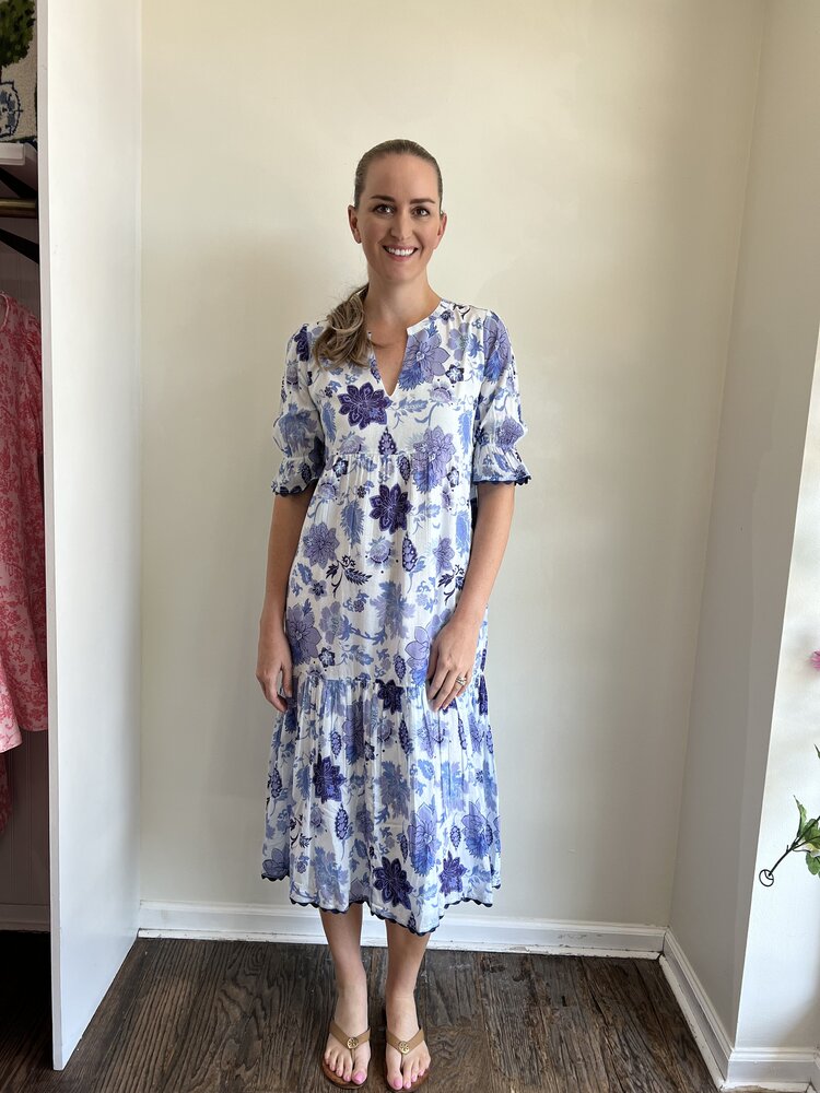 PREPPY GIRL Whitney Midi dress