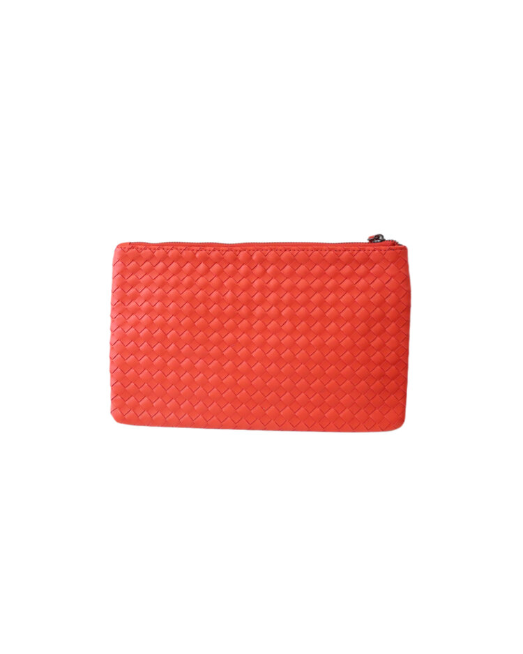 PREPPY GIRL Envelope clutch orange