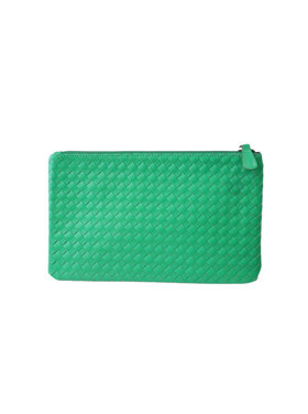 PREPPY GIRL Envelope clutch verde