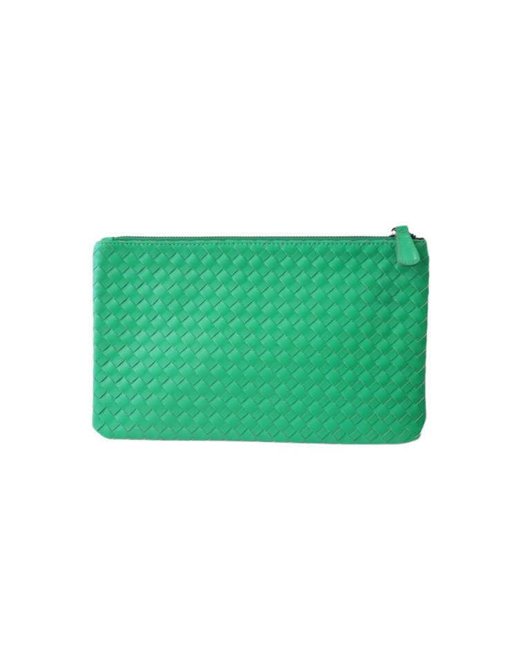 PREPPY GIRL Envelope clutch verde