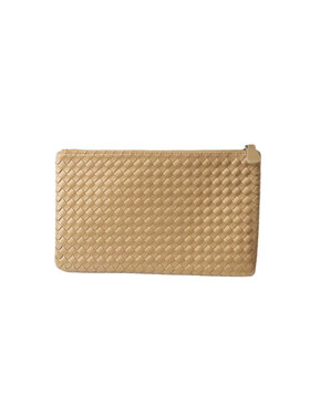 PREPPY GIRL Envelope clutch gold