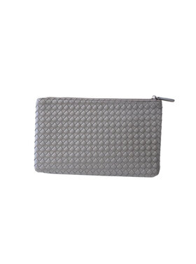 PREPPY GIRL Envelope clutch grey