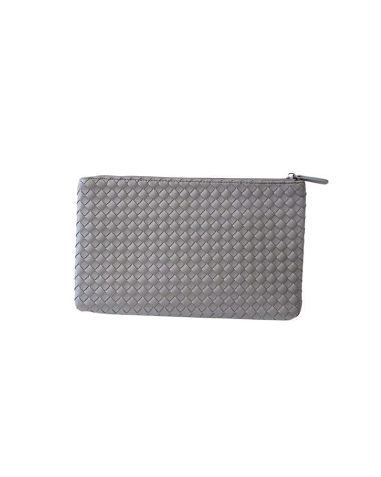 PREPPY GIRL Envelope clutch grey