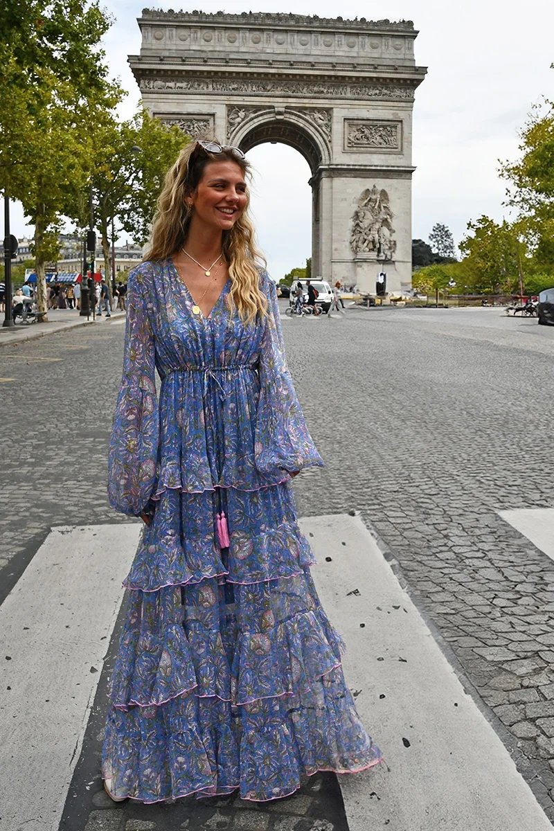 Emilia embellished cheap maxi dress