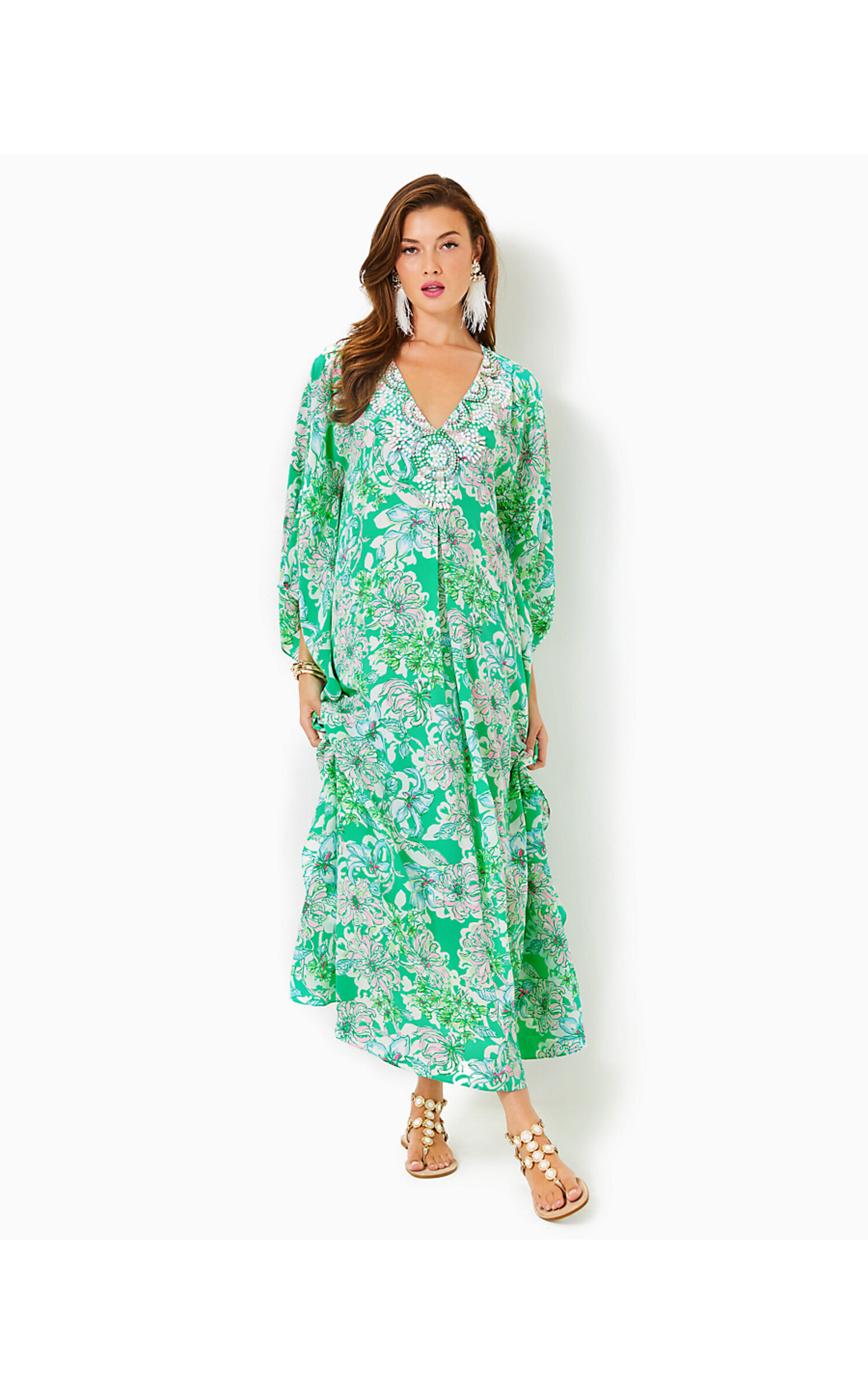 Lilly Pulitzer Nala Soft Shift Dress Size 10 Party Thyme Print Lace Detail  for sale online