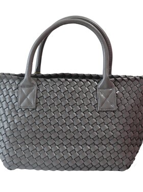 PREPPY GIRL Market Bag Mini grey