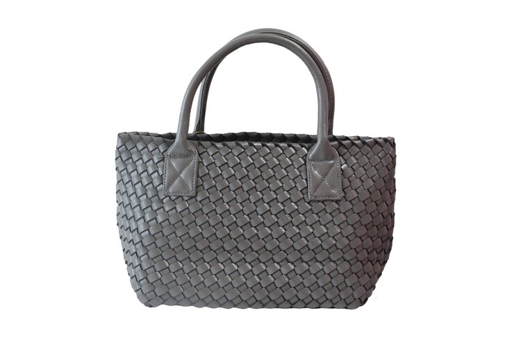PREPPY GIRL Market Bag Mini grey