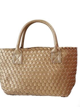 PREPPY GIRL Market Bag Mini gold