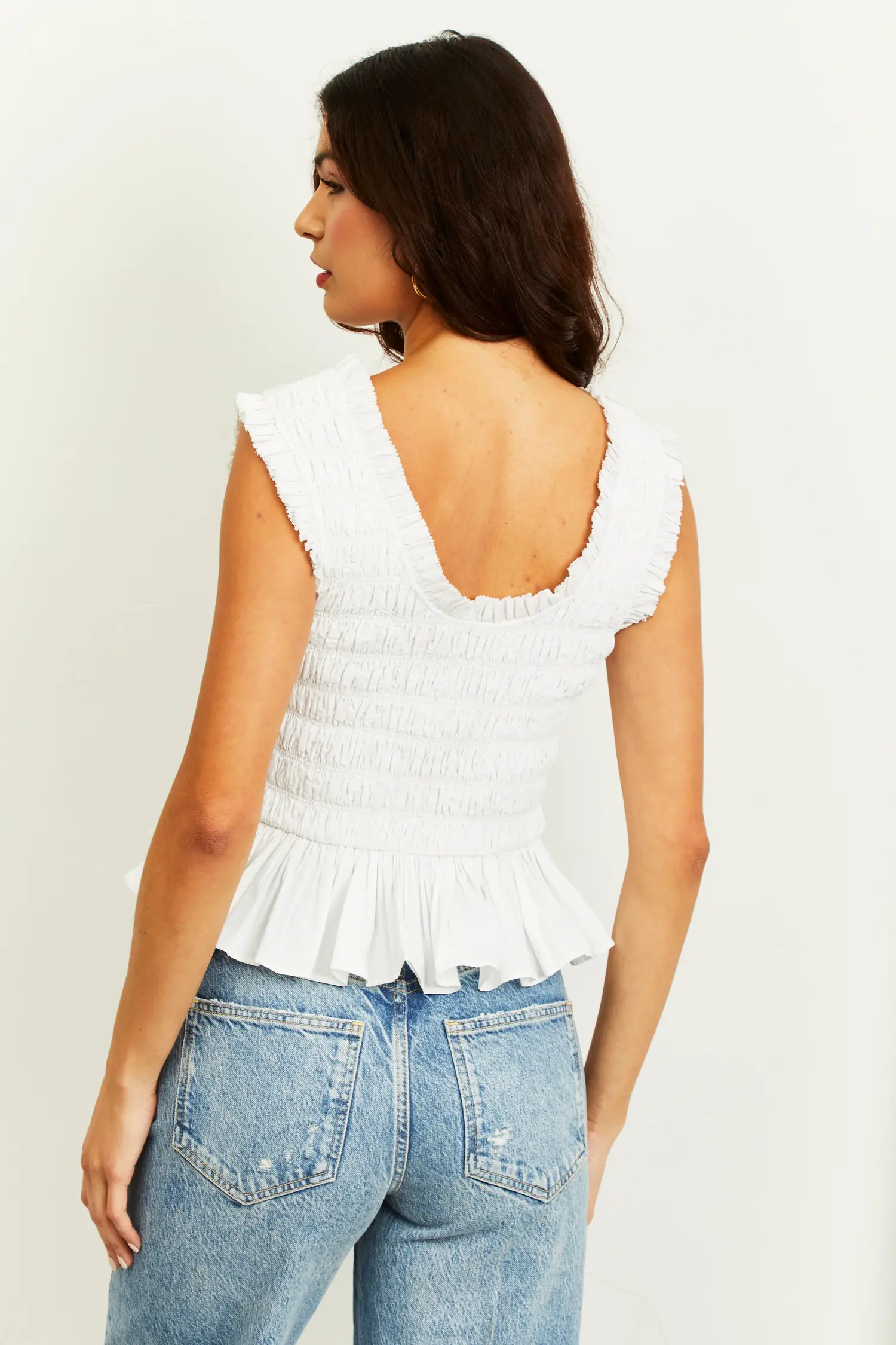 andmary アンドマリー vanessa ribbon tops ANDMARY】Vanessa ribbon tops