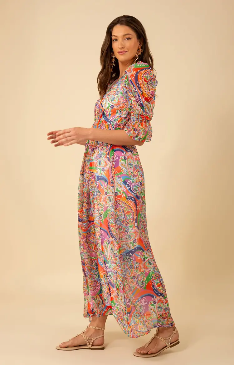 hale bob Ophelia Chiffon maxi dress