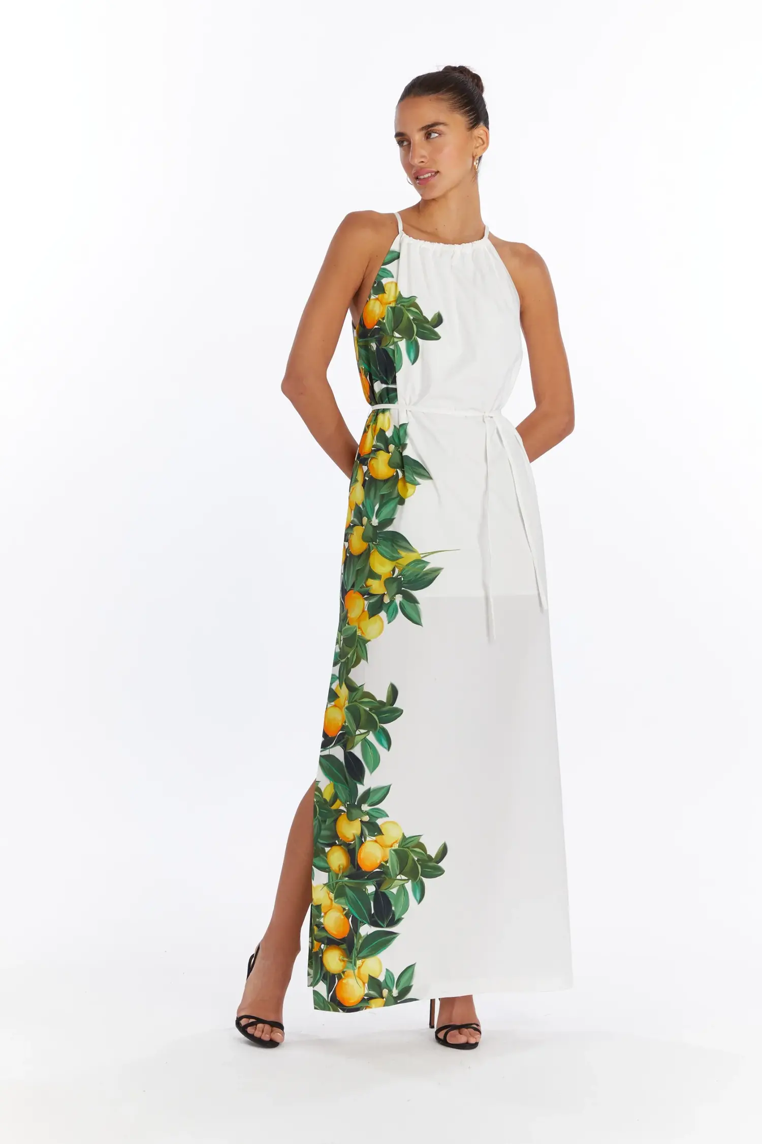 square neck midi dress Beyond Yoga Featherweight At The Ready Square Neck Midi Dress