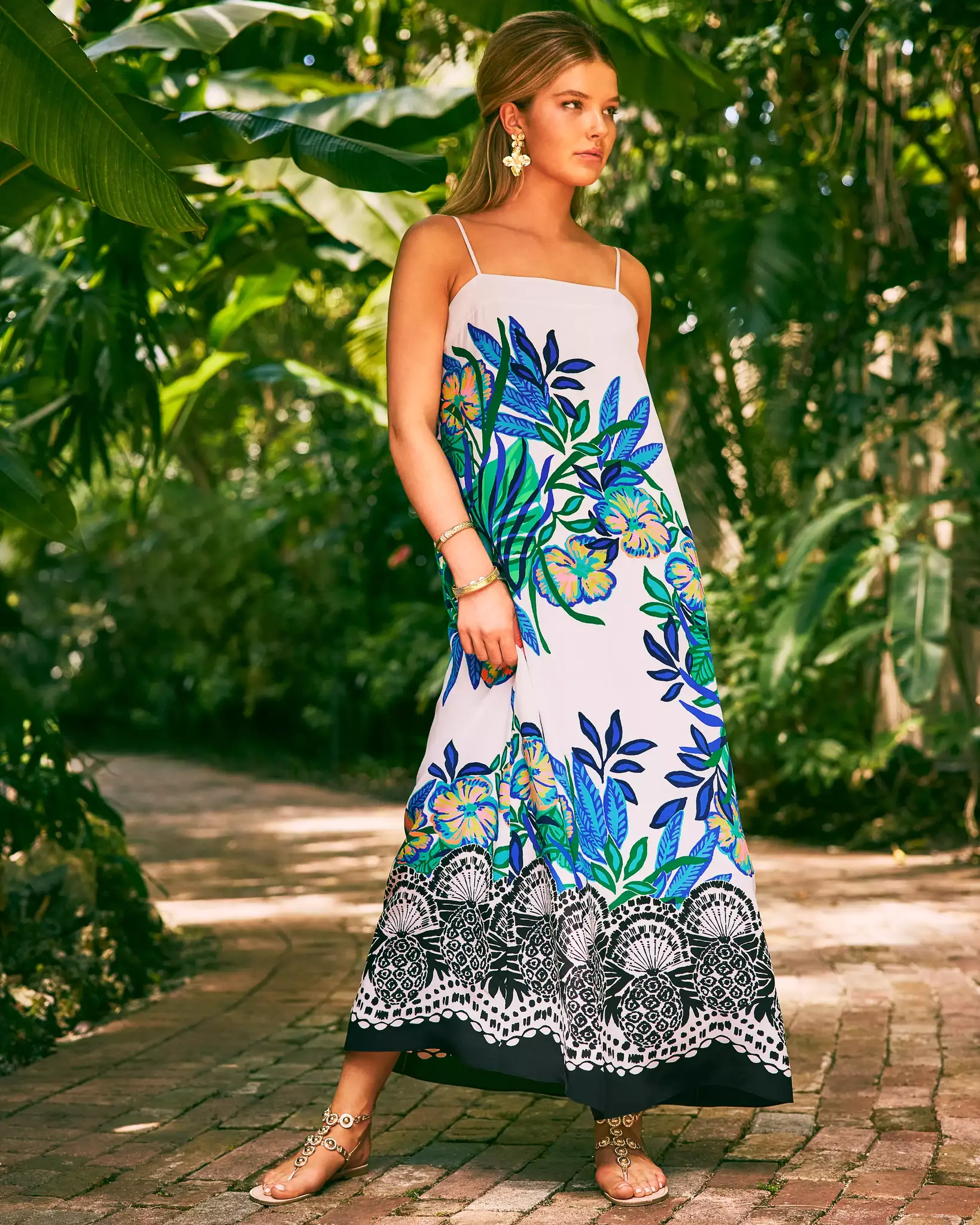 017613 ROSABELLA SILK MAXI SLIP C.ORRICO