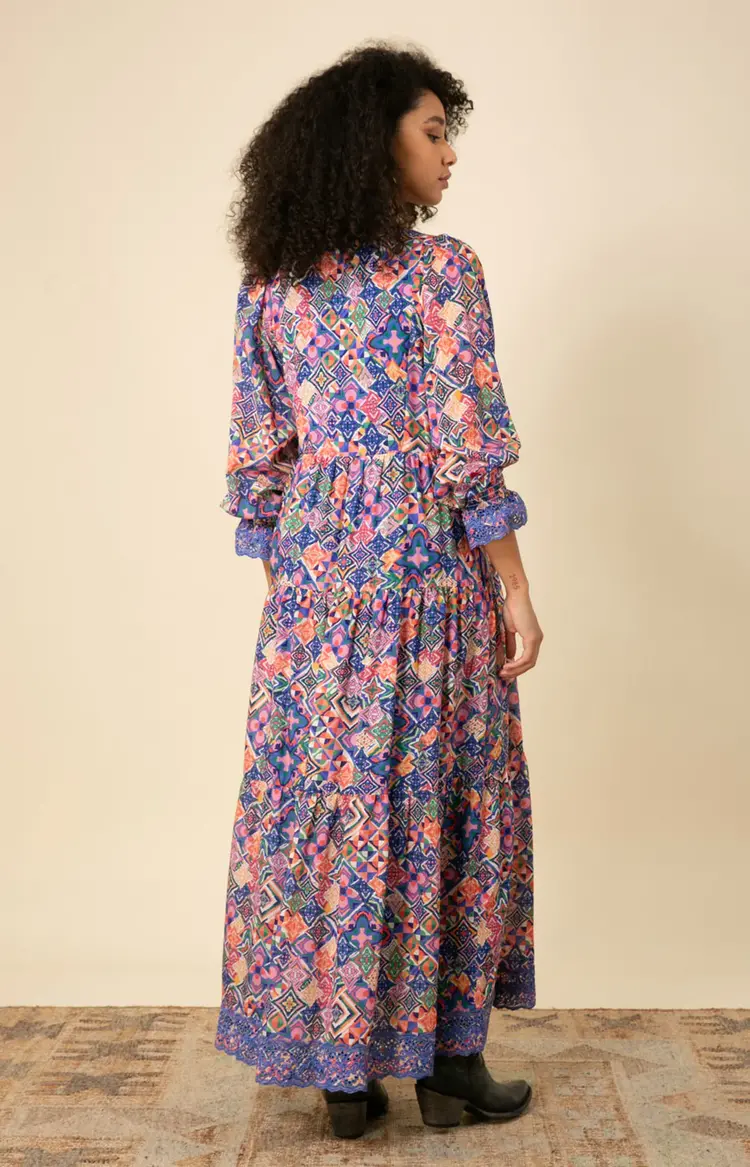 hale bob Amari Embroidered Maxi Dress