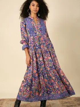 hale bob Amari Embroidered Maxi Dress