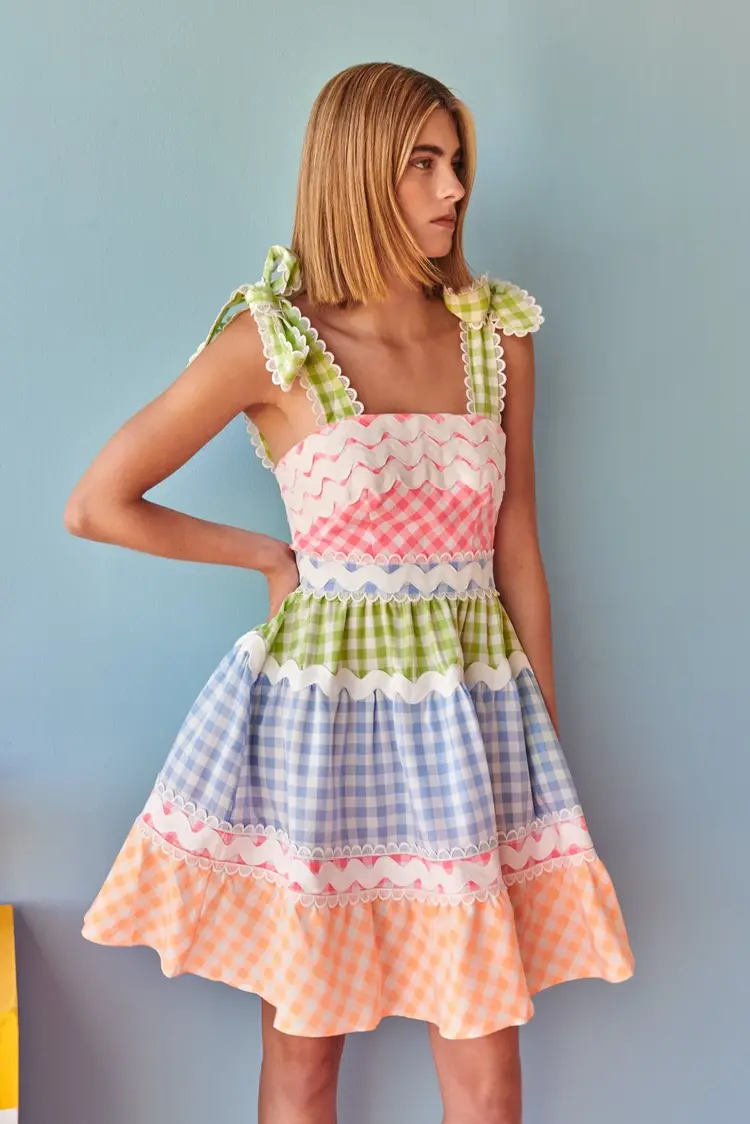 celia b Jade short vichy