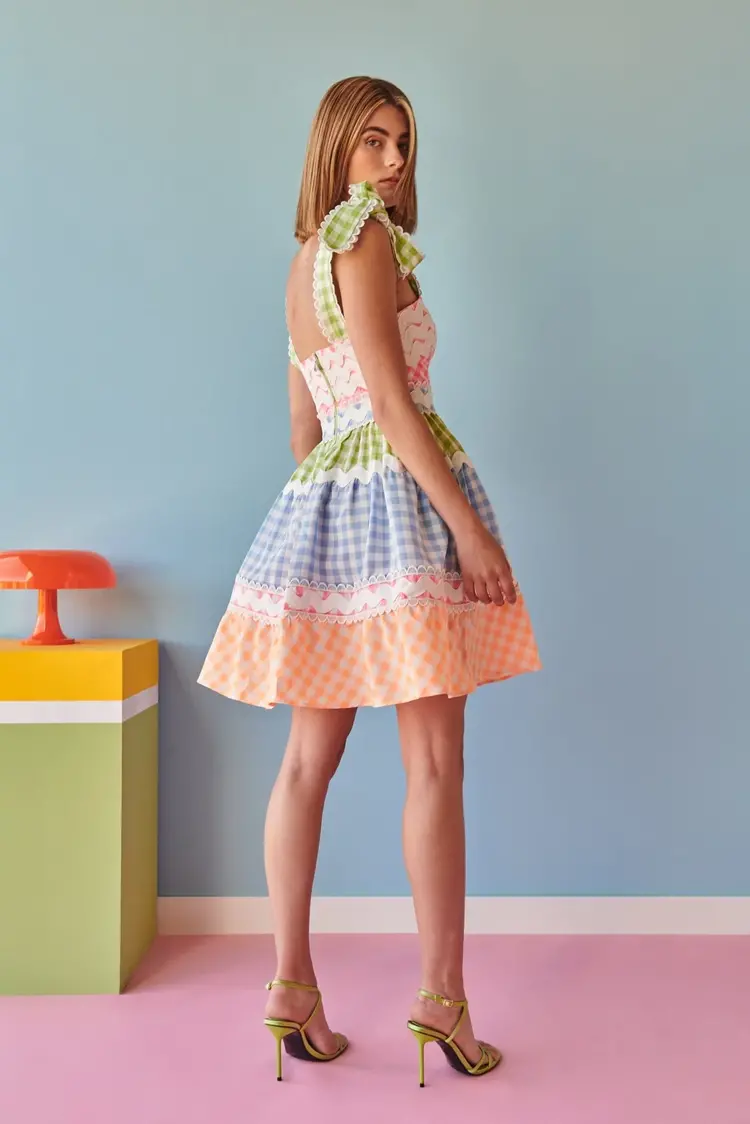 celia b Jade short vichy