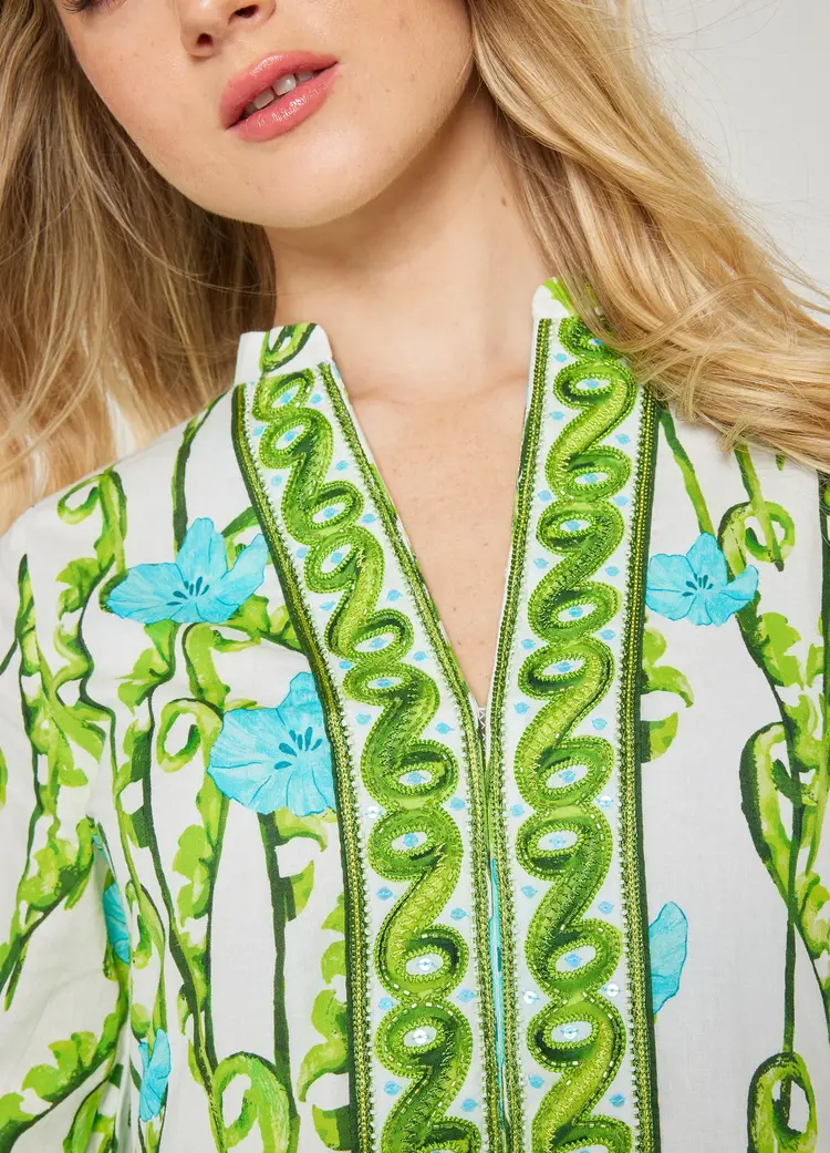 BELLA TU BLO-d48-b  Blooming 48" tier dress