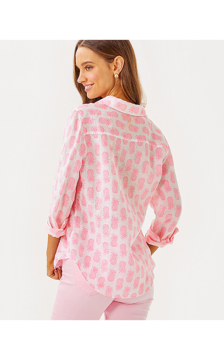 Lilly Pulitzer 004723 SEA VIEW BUTTON DOWN