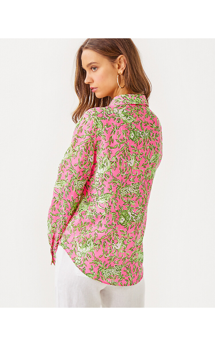 Lilly Pulitzer 004723 SEA VIEW BUTTON DOWN