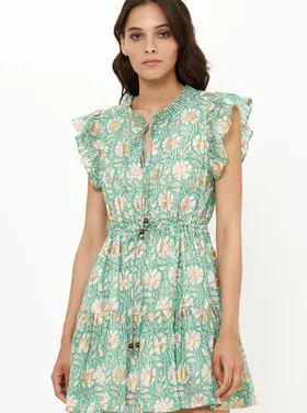 OLIPHANT Cinched flirty dress