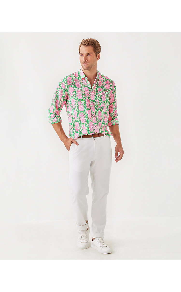 Lilly Pulitzer 018687 MENS STUFF ADDISON SHIRT
