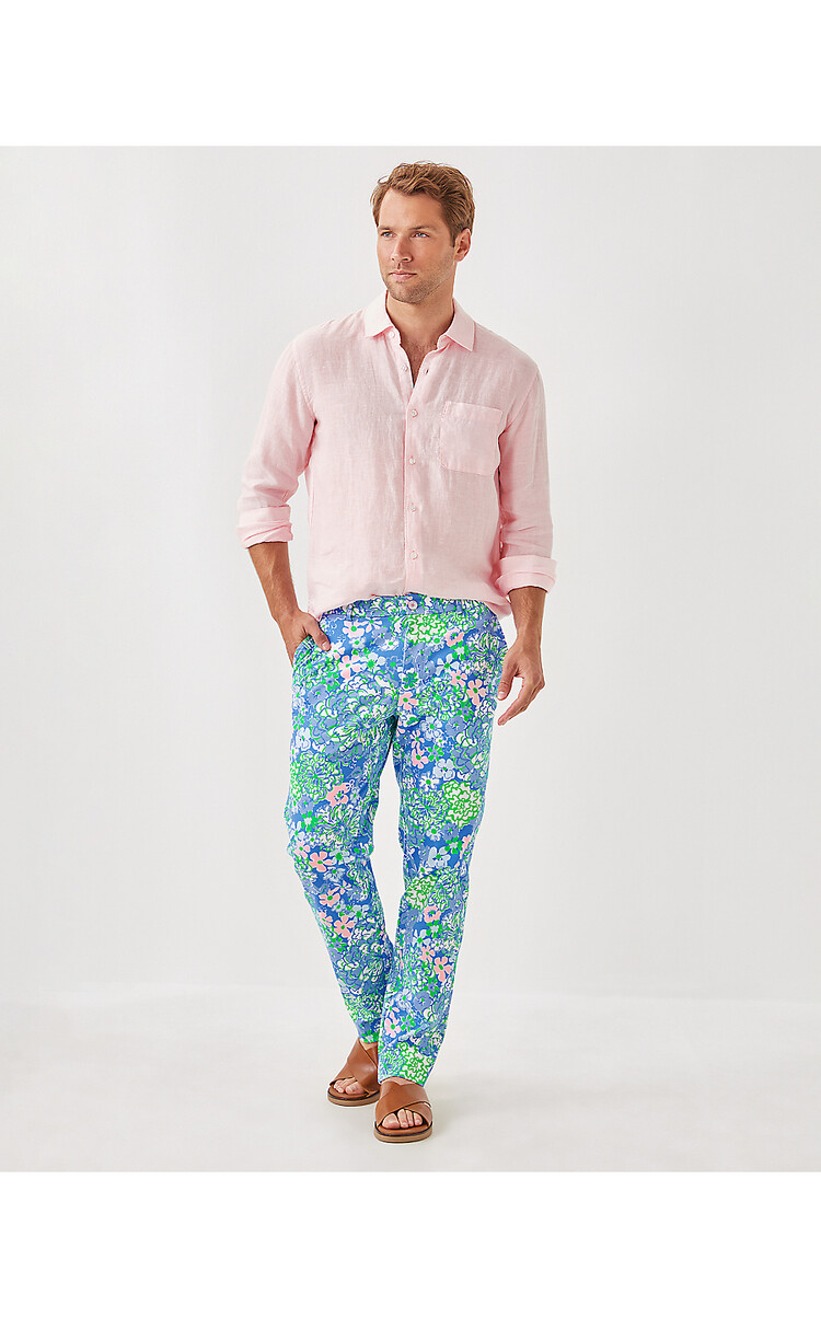 Lilly Pulitzer 018687 MENS STUFF ADDISON SHIRT