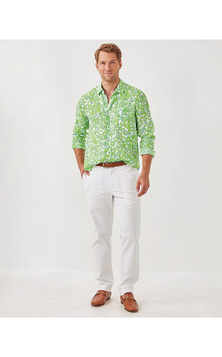 Lilly Pulitzer 018687 MENS STUFF ADDISON SHIRT