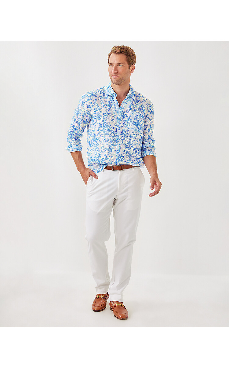 Lilly Pulitzer 018687 MENS STUFF ADDISON SHIRT