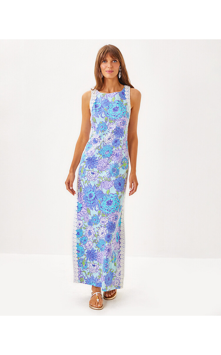 Lilly Pulitzer 019252 MARLEIGH STRETCH MAXI SHI
