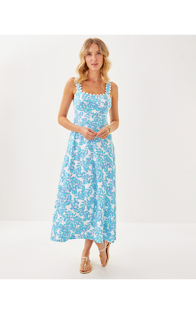 Lilly Pulitzer 017864 DWYER MIDI DRESS