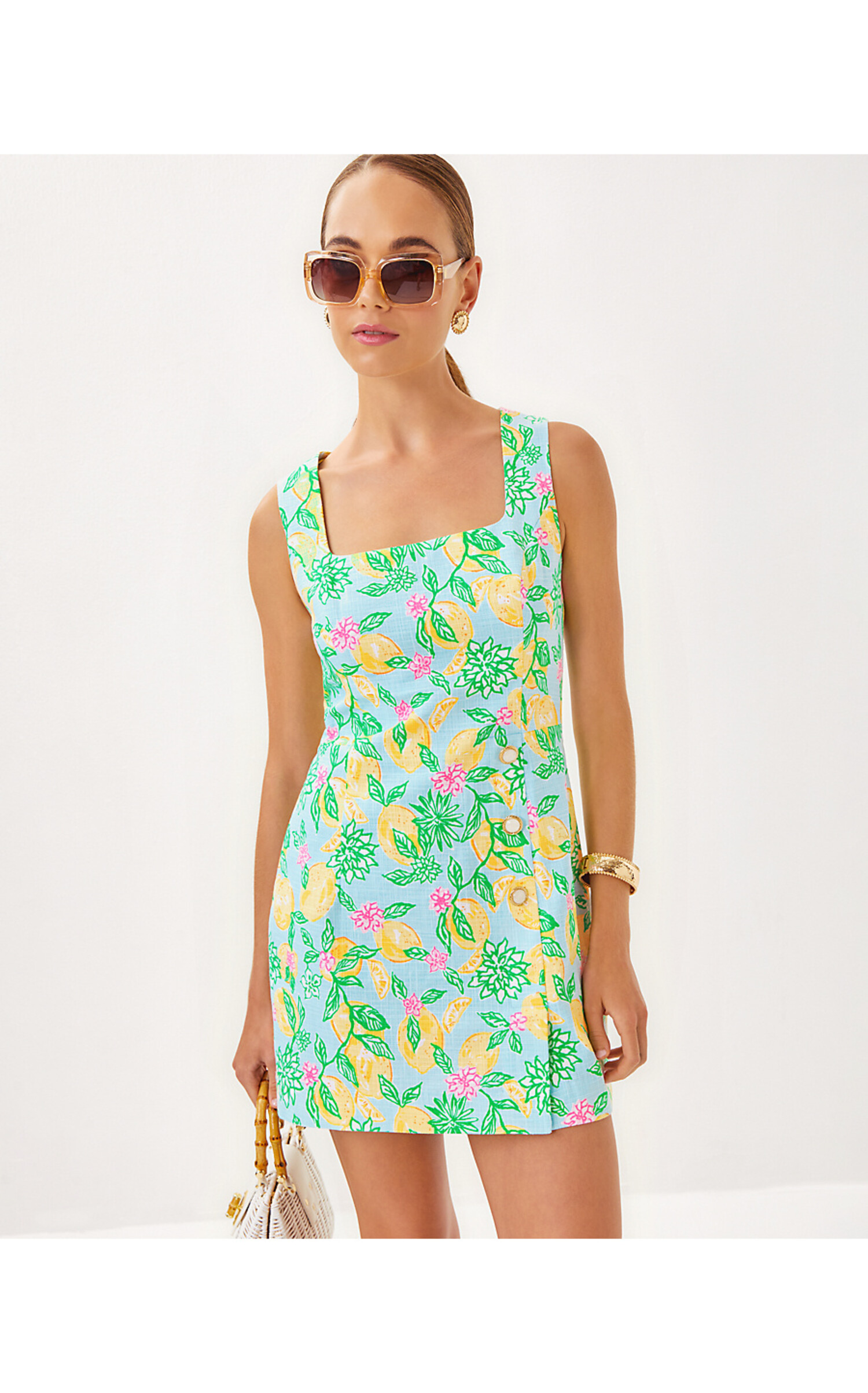 Kali Button Detail Romper Kali Button Detail Romper