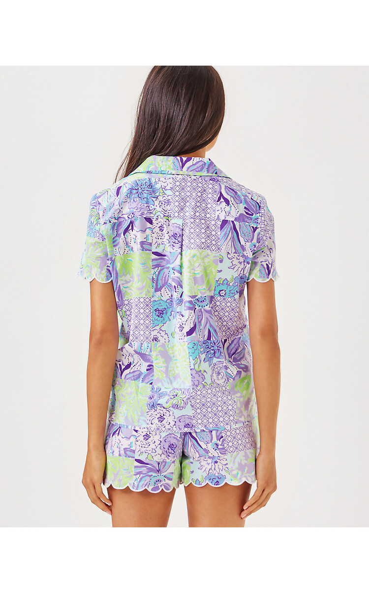 Lilly Pulitzer 018028 MARLITA PJ TOP