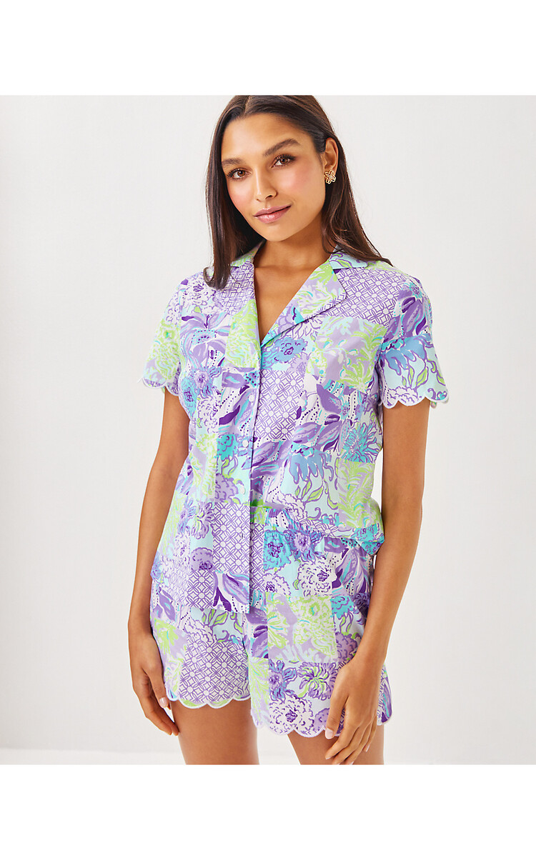 Lilly Pulitzer 018028 MARLITA PJ TOP