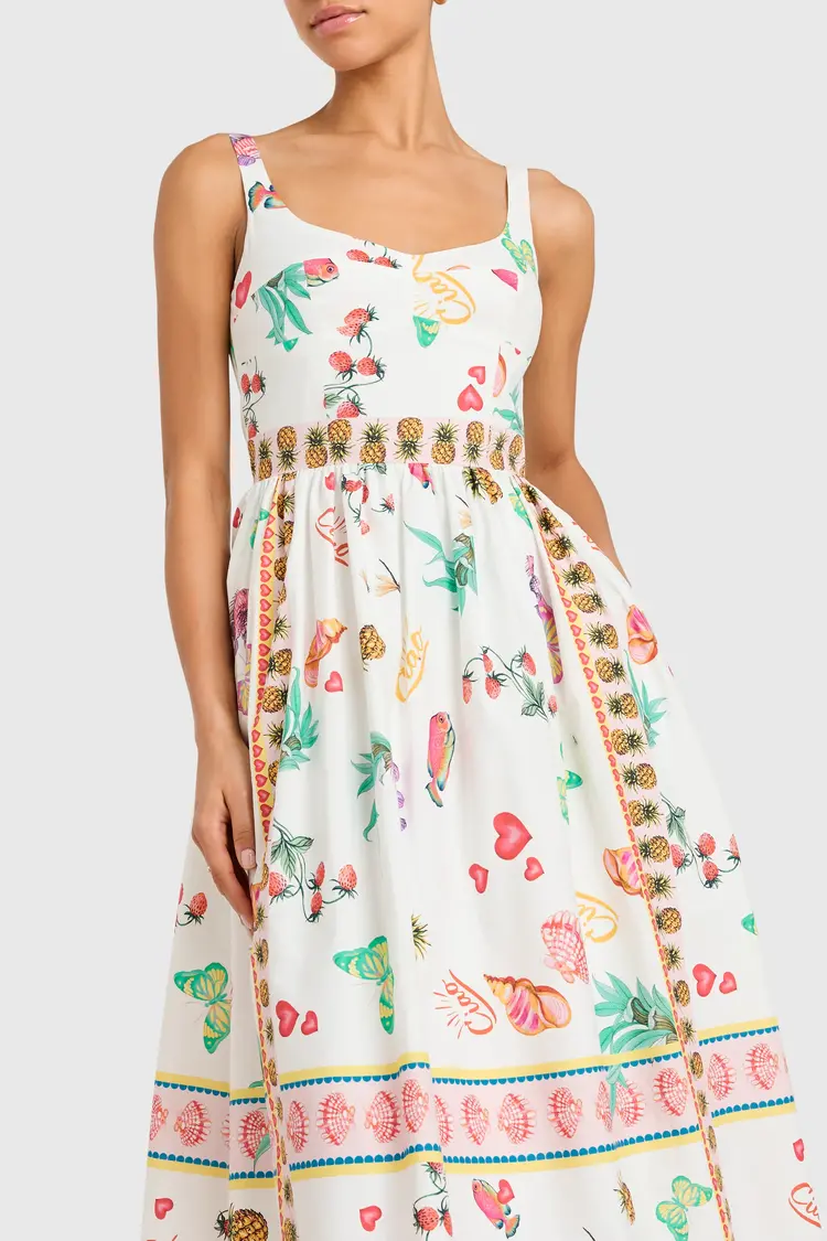 AMANDA UPRICHARD c-22804ptd Santorini dress