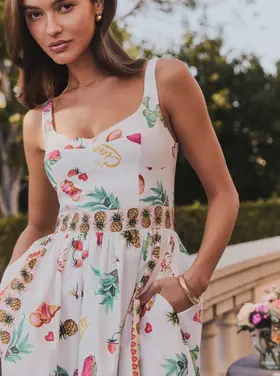 AMANDA UPRICHARD Santorini dress