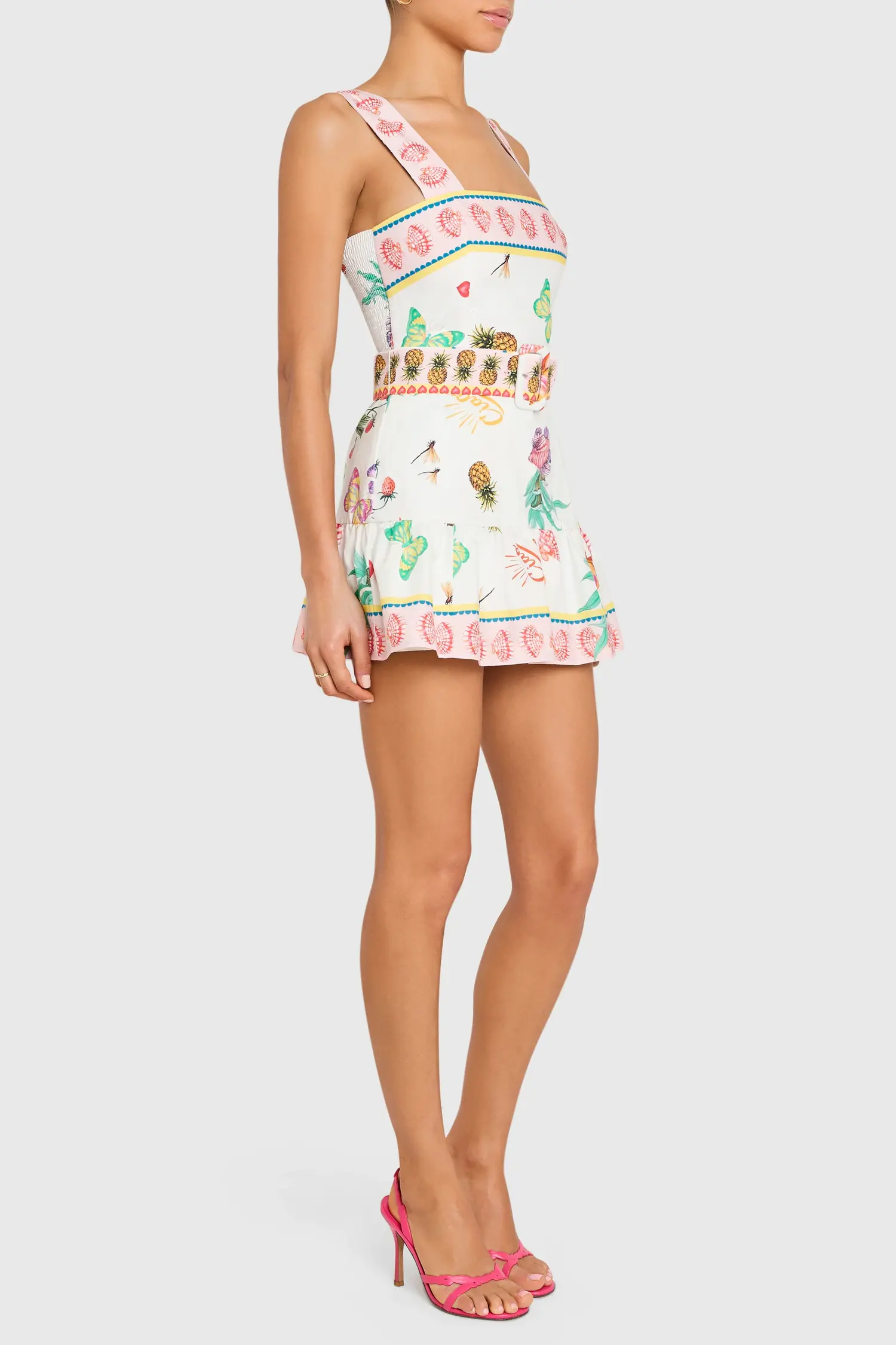 c-40163ptd Lena skort romper - C.ORRICO