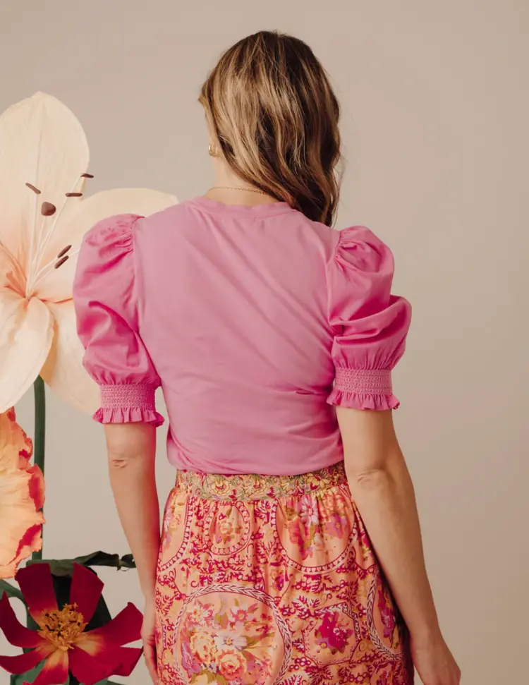 love the label Esme tee