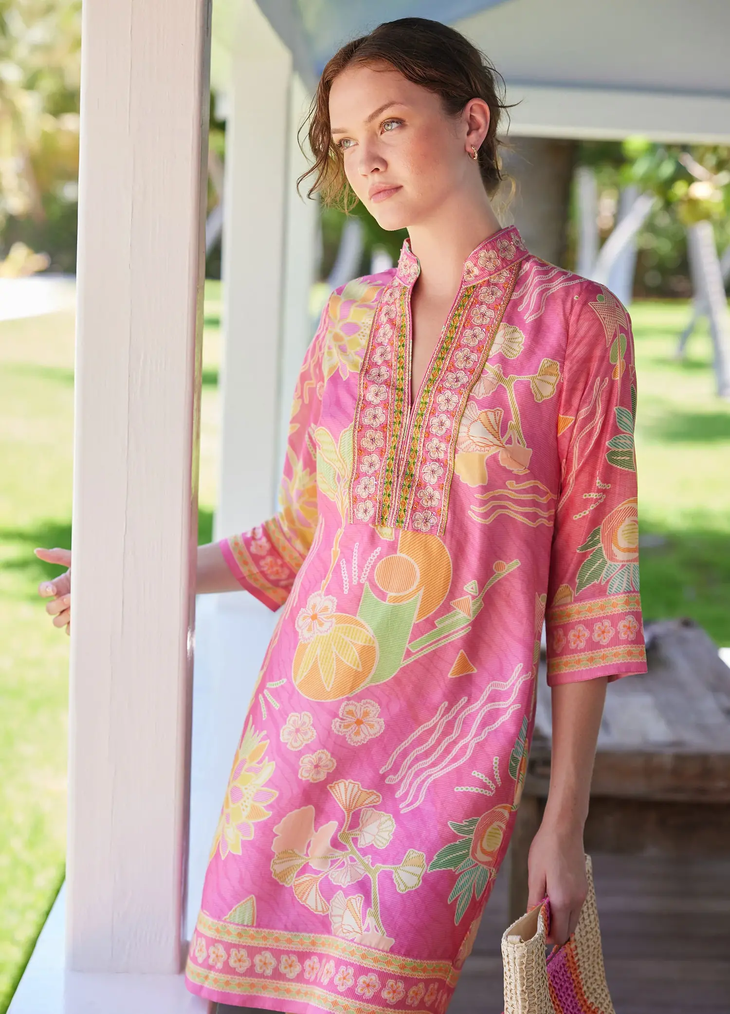 bam-dtu-p bahama tunic dress - C.ORRICO